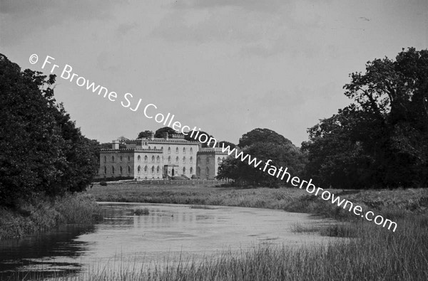 MOORE ABBEY AS CONVENT OF MARY IMMACULATE DISTANT VIEW FROM BANK OF RIVER SOUTH WEST